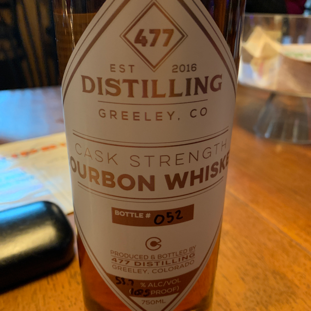 477 distilling cask strength