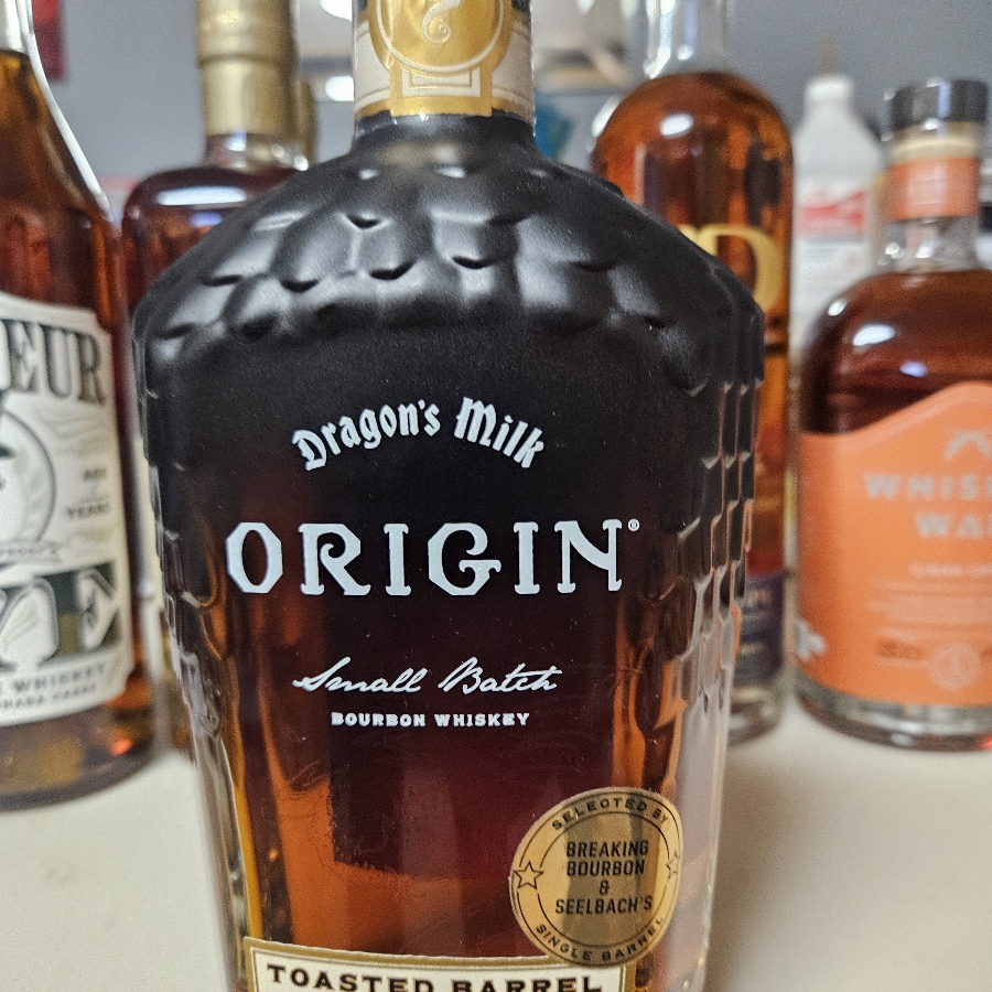 Dragon's Milk Origin toasted oak/rum 2024p Breaking Bourbon/Seelbach's
