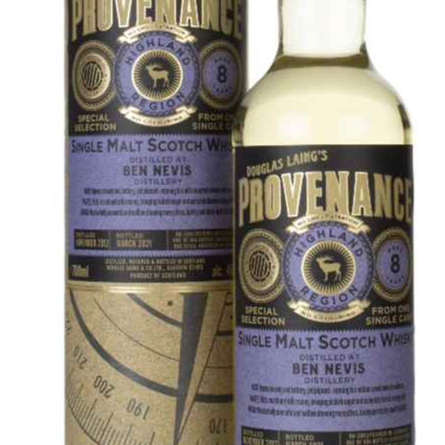 Ben Nevis 8 Years Provenance (Douglas Laing)
