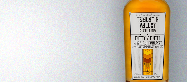Tualatin Valley Fifty/Fifty American Whiskey
