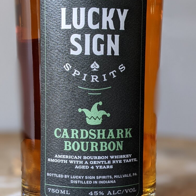 Lucky Sign Cardshark Bourbon