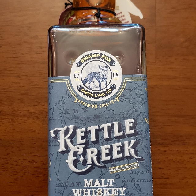 Swamp Fox Distilling Co. Kettle Creek Malt Whiskey