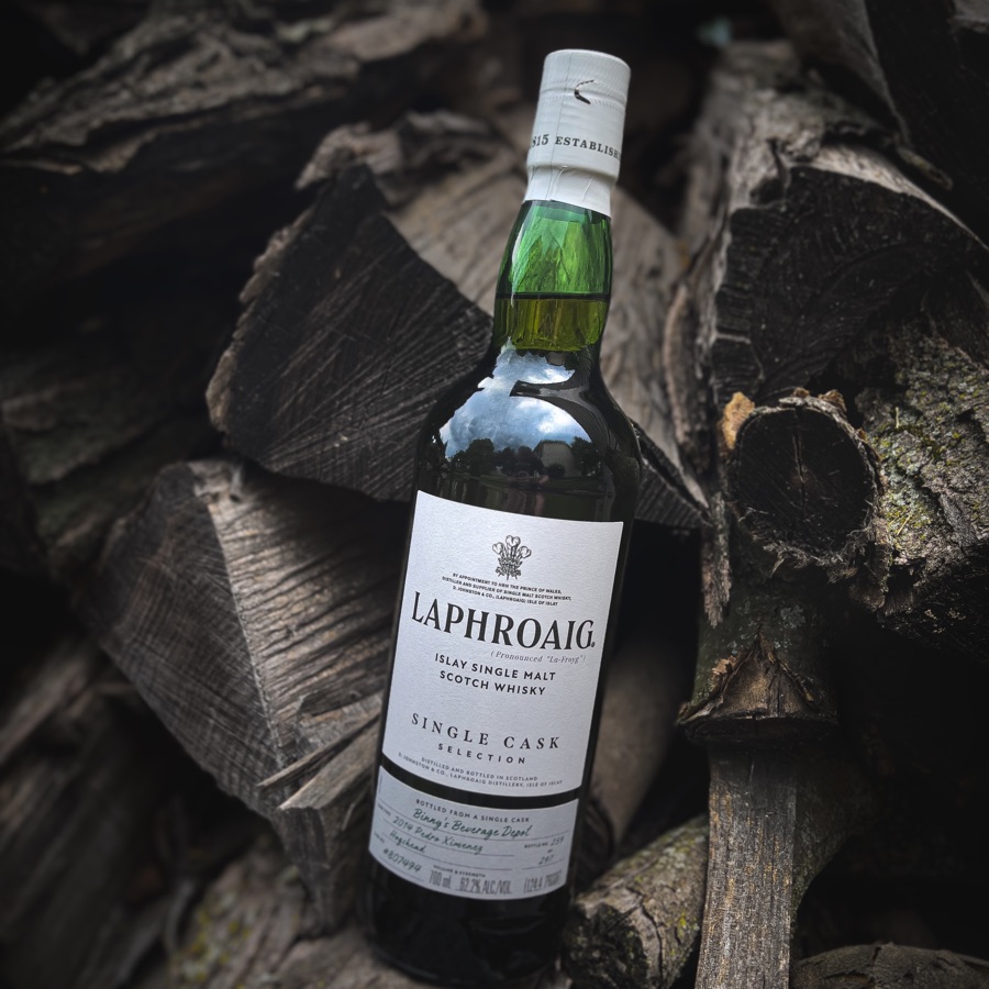 Laphroaig 8 year old ex PX Sherry Hogshead # 807494 Binny's Handpicked 2014