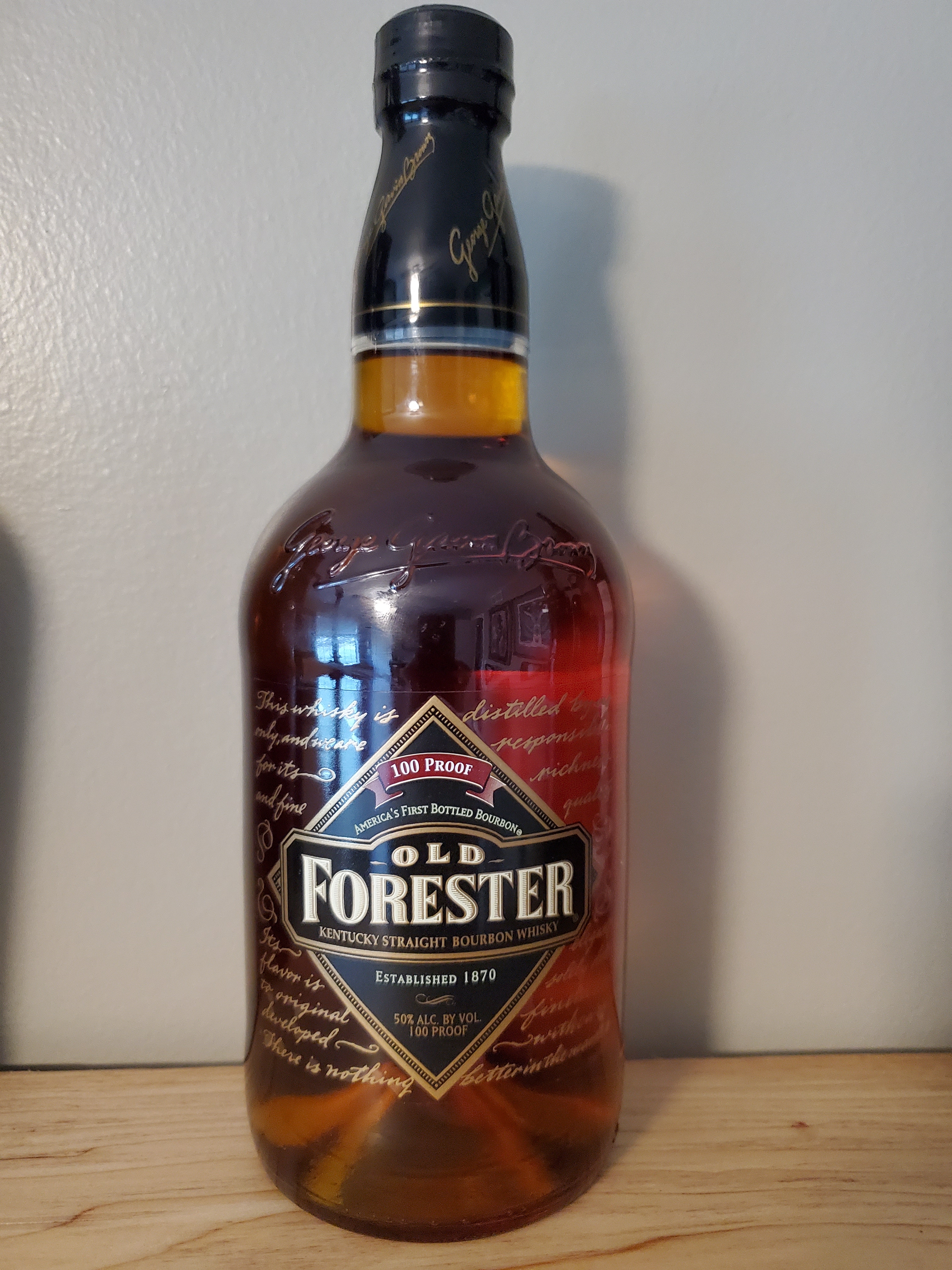 Old Forester 100 circa 1999