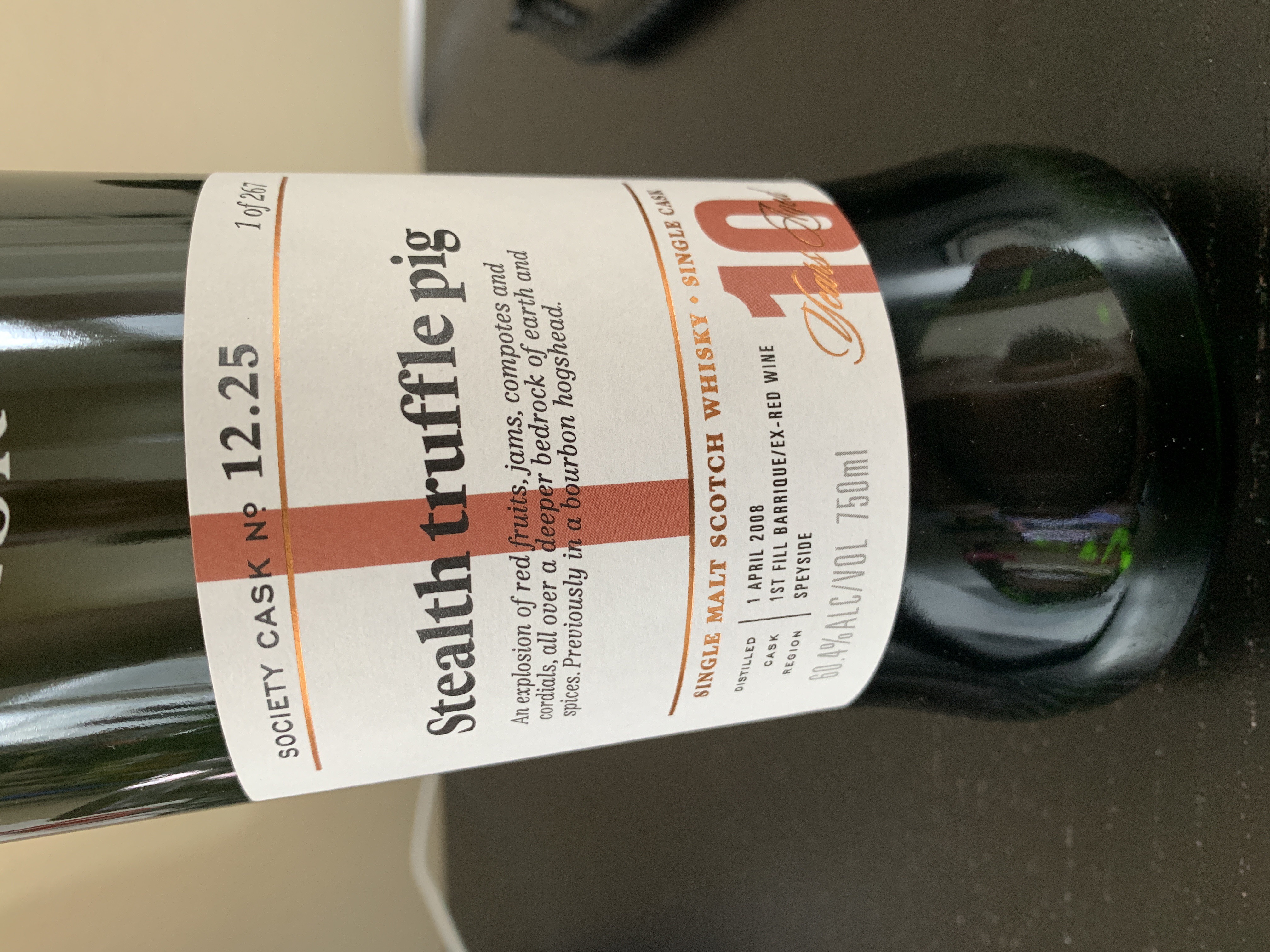 Stealth truffle pig 12.25 (SMWS)
