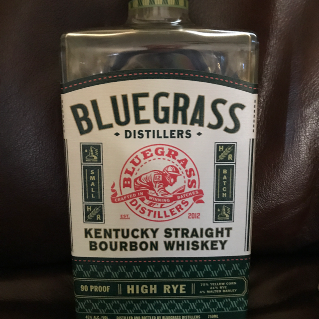Bluegrass Distillers High Rye Bourbon