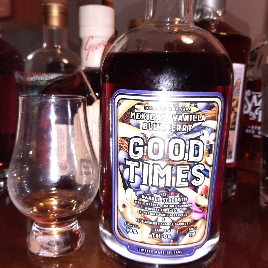 Good Times Mexican Vanilla Blueberry Barrel Strength