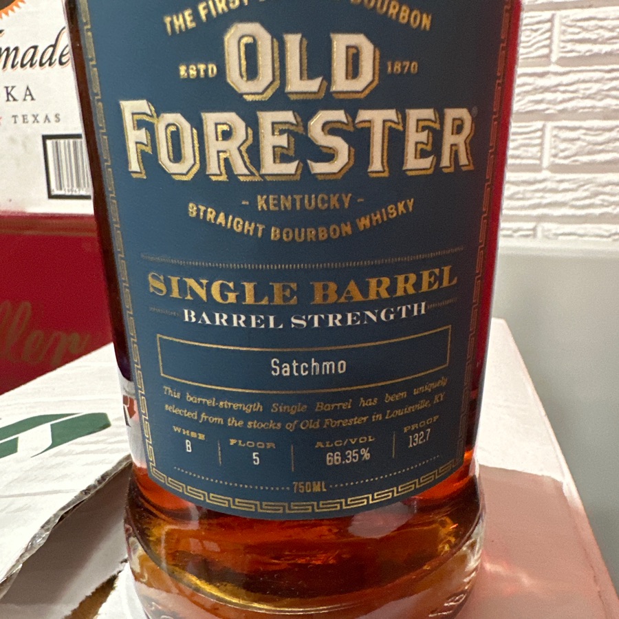 Old Forester SBBS Satchmo Pick