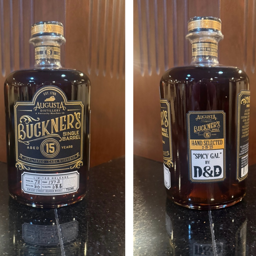 Buckner's 15 Year Single Barrel No. 78 (Drums and Drams - Spicy Gal)