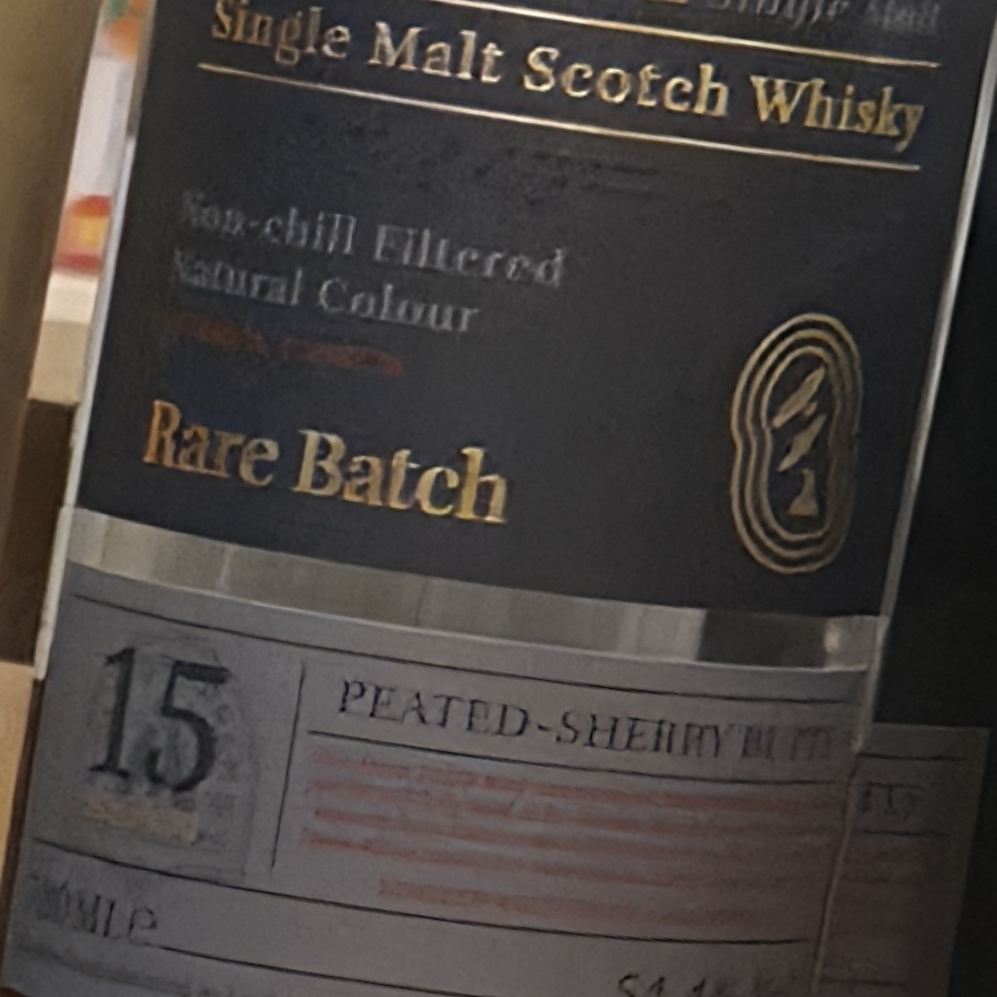 Arran Rare Batch 15 years peated sherry butts