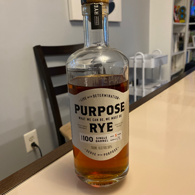 Purpose Rye Single Barrel