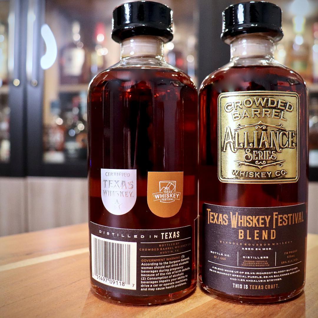 Crowded Barrel Texas Whiskey Festival Blend