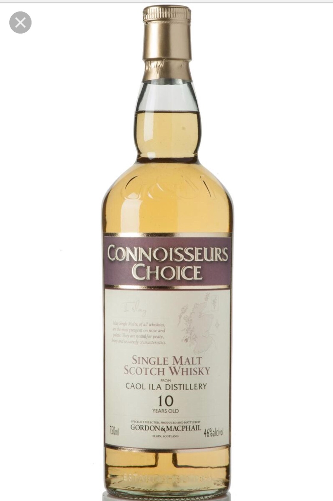Caol Ila 10 connoisseur's choice (Gordon & macphail)