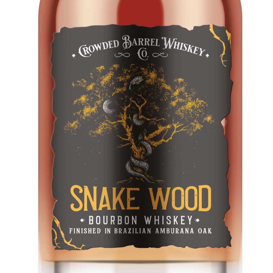 Crowded Barrel Snake Wood
