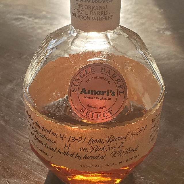 Blanton's Single Barrel Select #37 (Amori's)