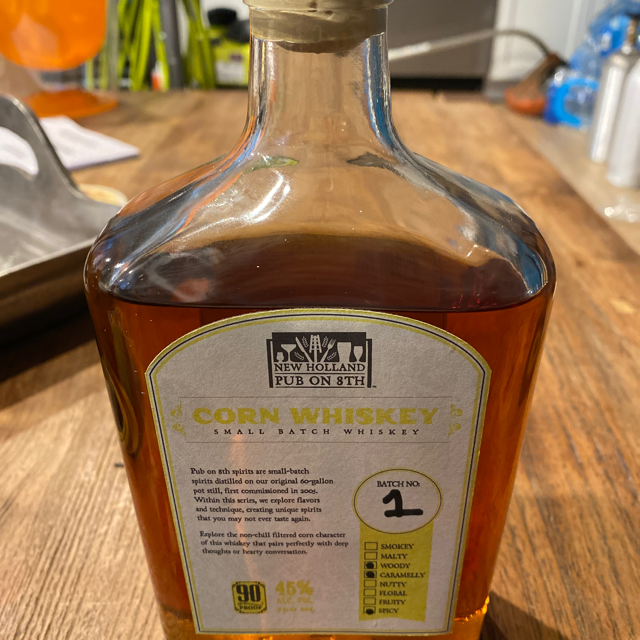 Pub on 8th Spirits Corn Whiskey