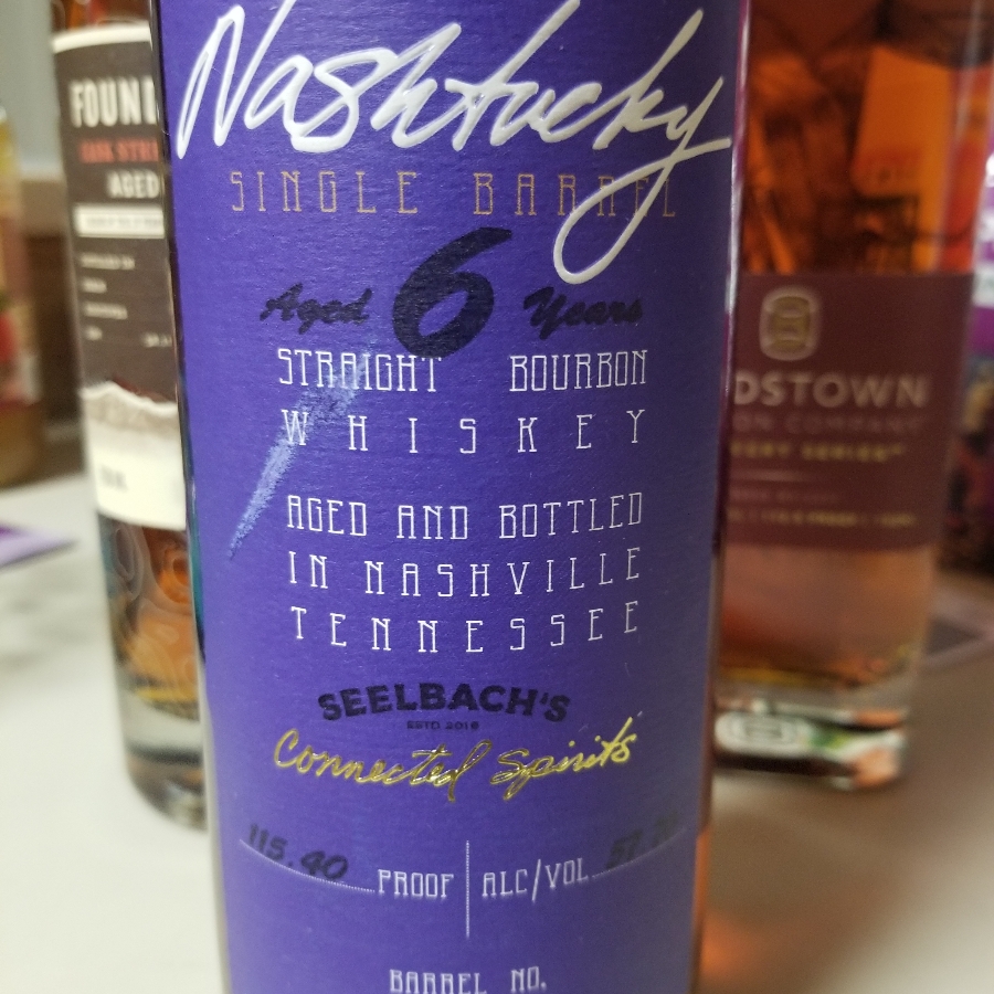 nashtucky single barrel 6 year