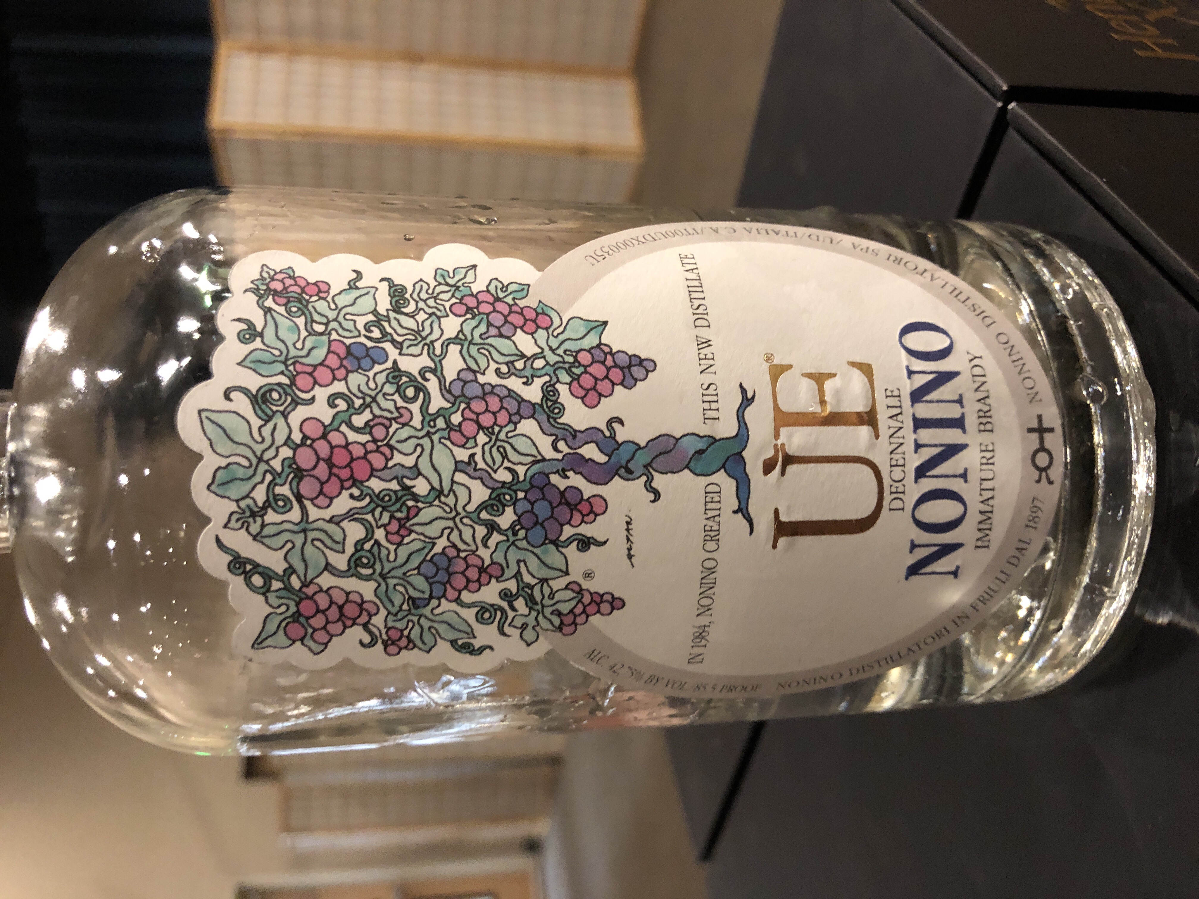 Nonino Grappa UE Decennale