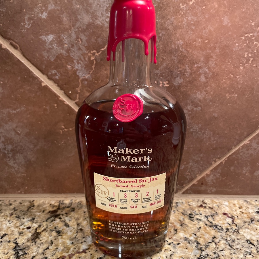 Maker's Mark Private Select Shortbarrel for Jax