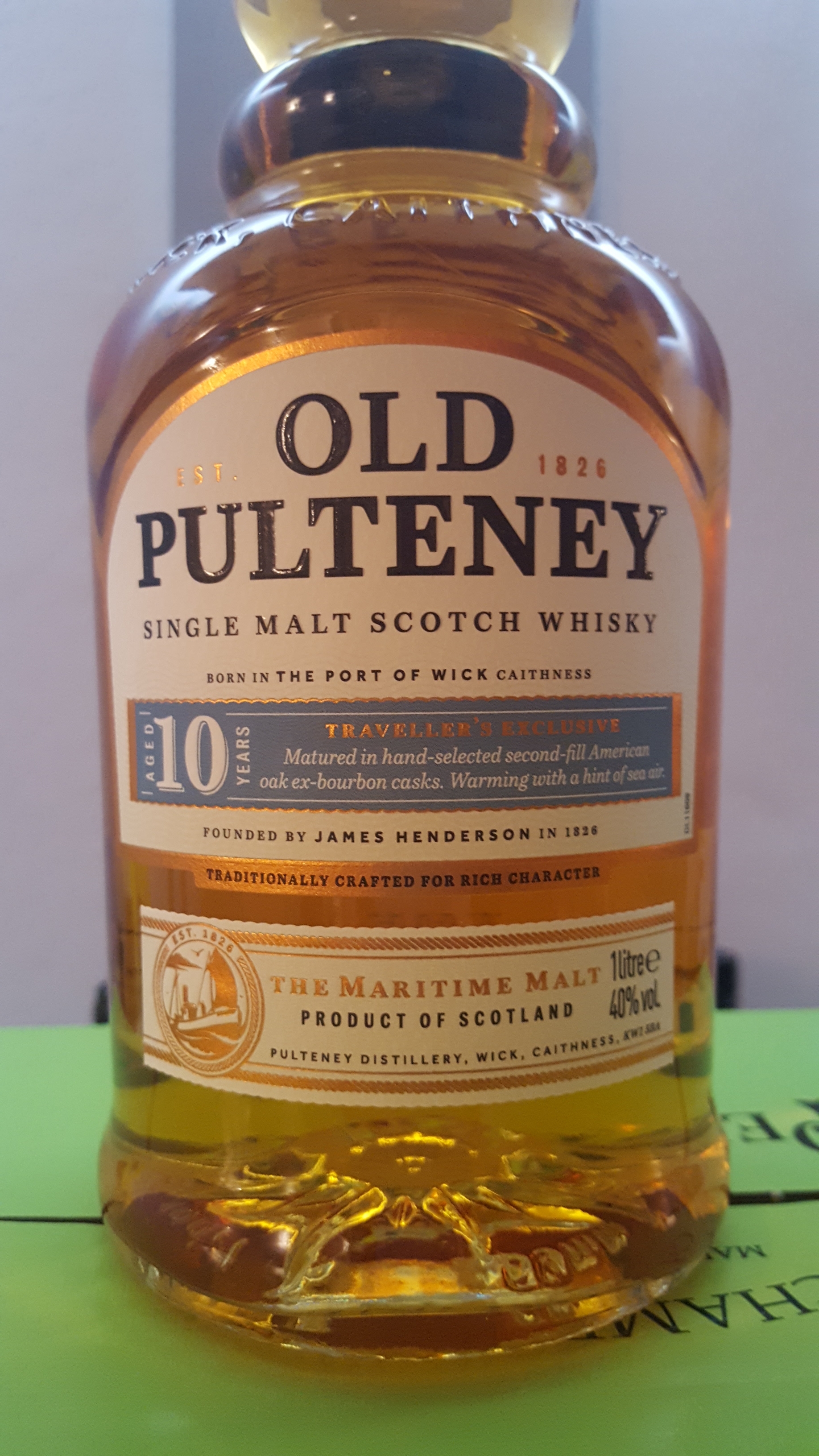 Old Pulteney 10 Year Traveller's Exclusive