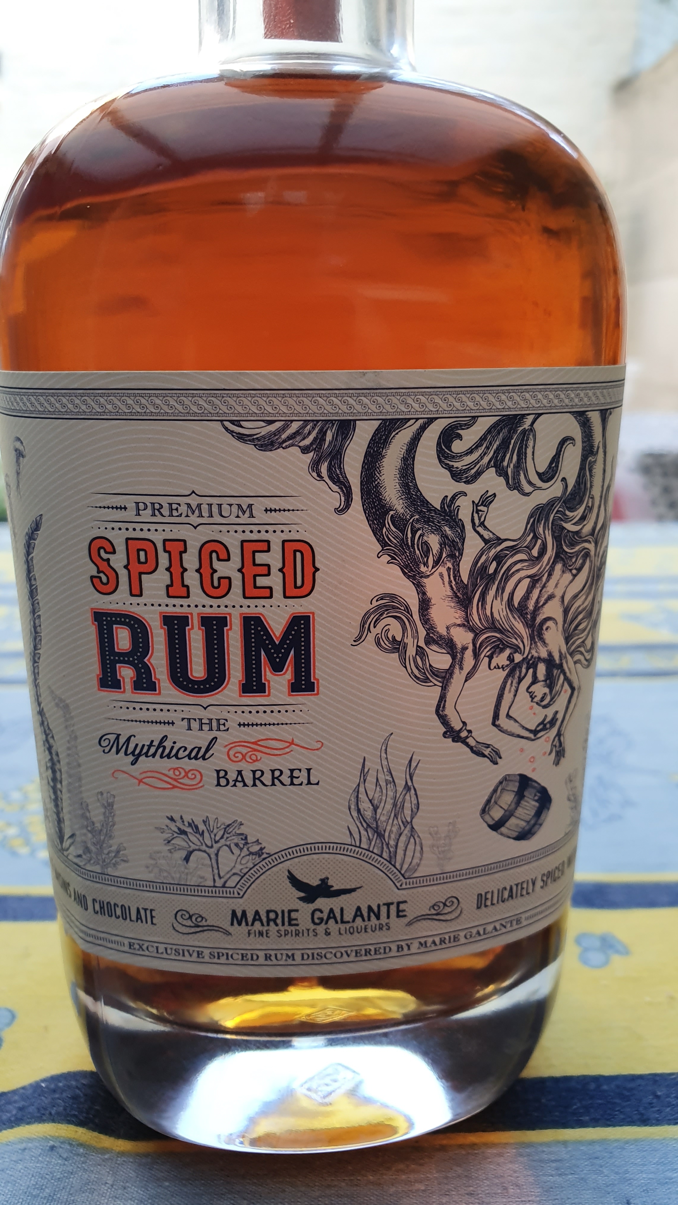 Spiced rum the mythical barrel