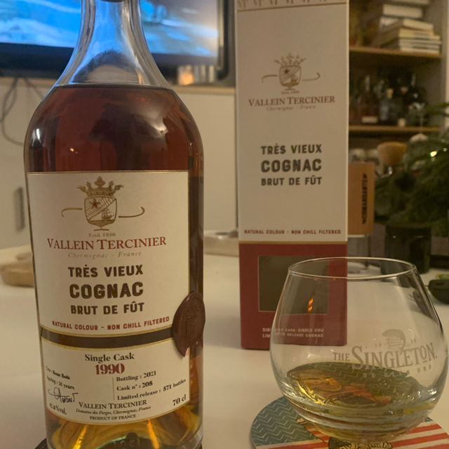 Vallein Tercinier 1990/2021 Bons Bois Single Cask No. 205