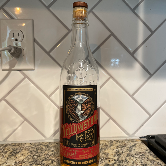 Yellowstone Single Barrel Michigan Bourbon Club Pick