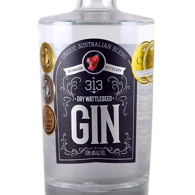 Ironbark 313 Dry Wattleseed Gin