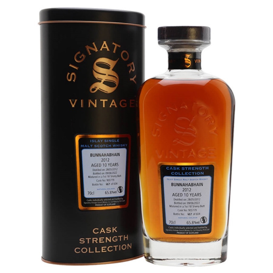 Bunnahabhaon 10 2012/2022 Cask 900779 (Signatory Cask Strength Collection)