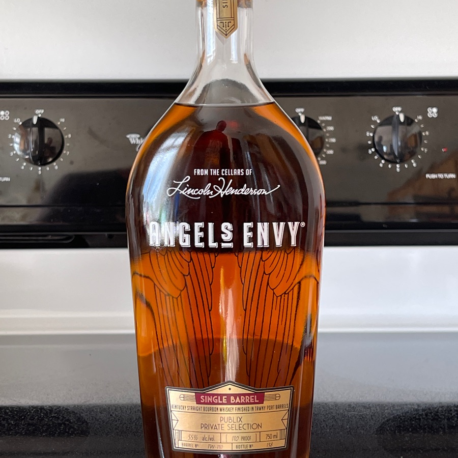 Angels Envy Private Selection Single Barrel 
Publix Selection Barrel No TW-110