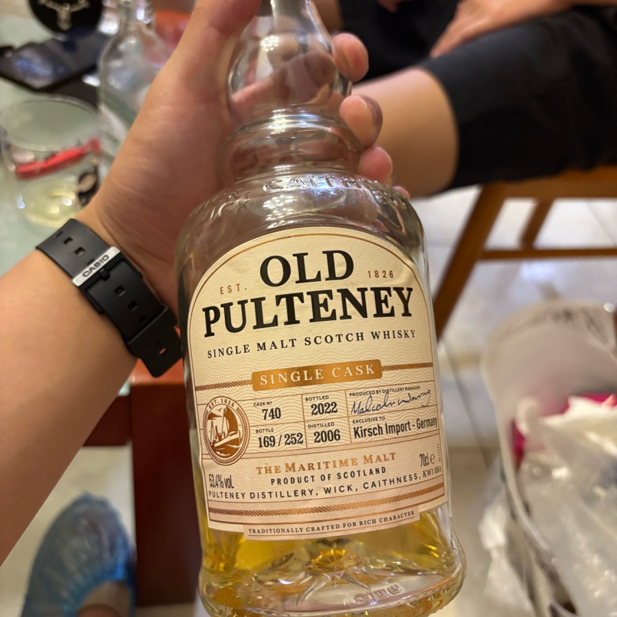 Old Pulteney 16 years single cask #740