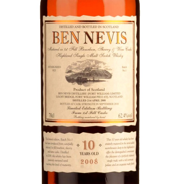 Ben Nevis 10 Cask Strength Batch No. 1