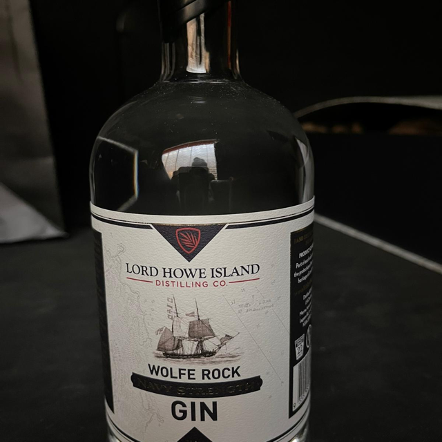 Lord Howe Island - Wolfe Rock Gin