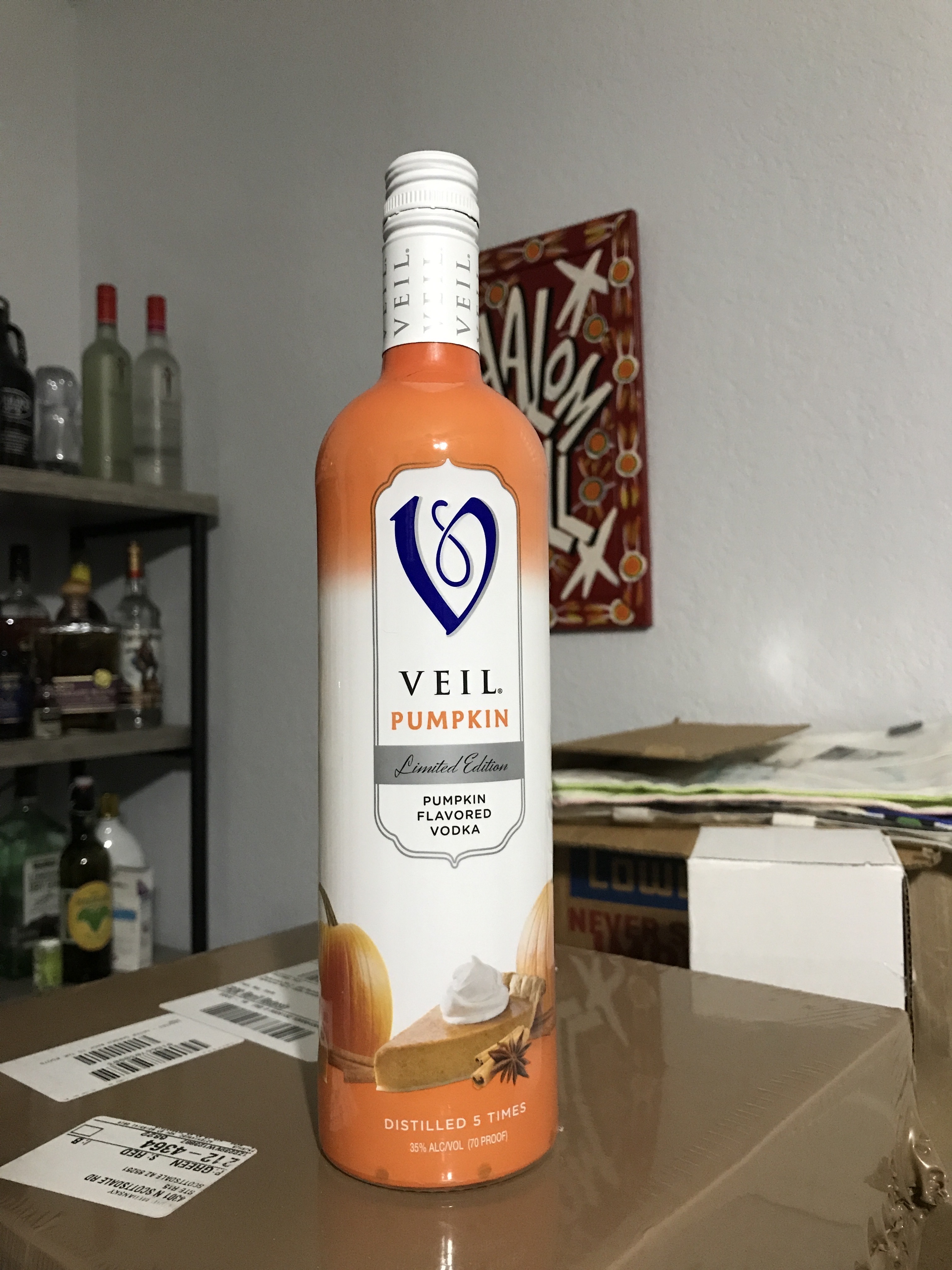 Veil Pumpkin Vodka