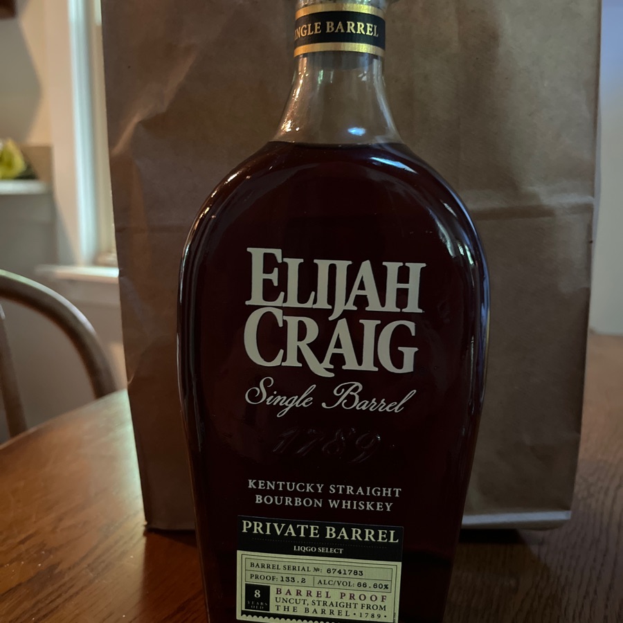 Elijah Craig Private Barrel Liqgo Select