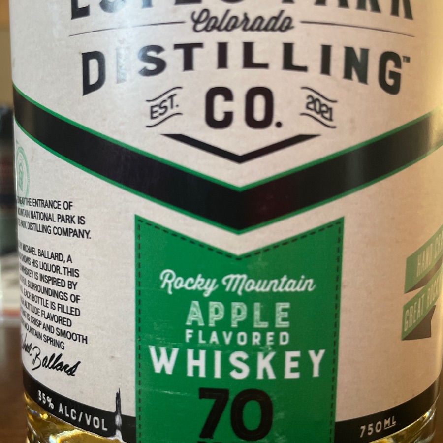 Estes Park Distilling Apple