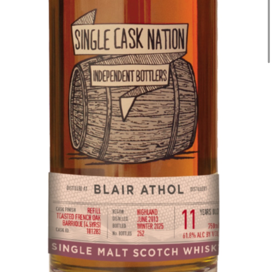Blair Athol 2013 11 Year (Single Cask Nation)
