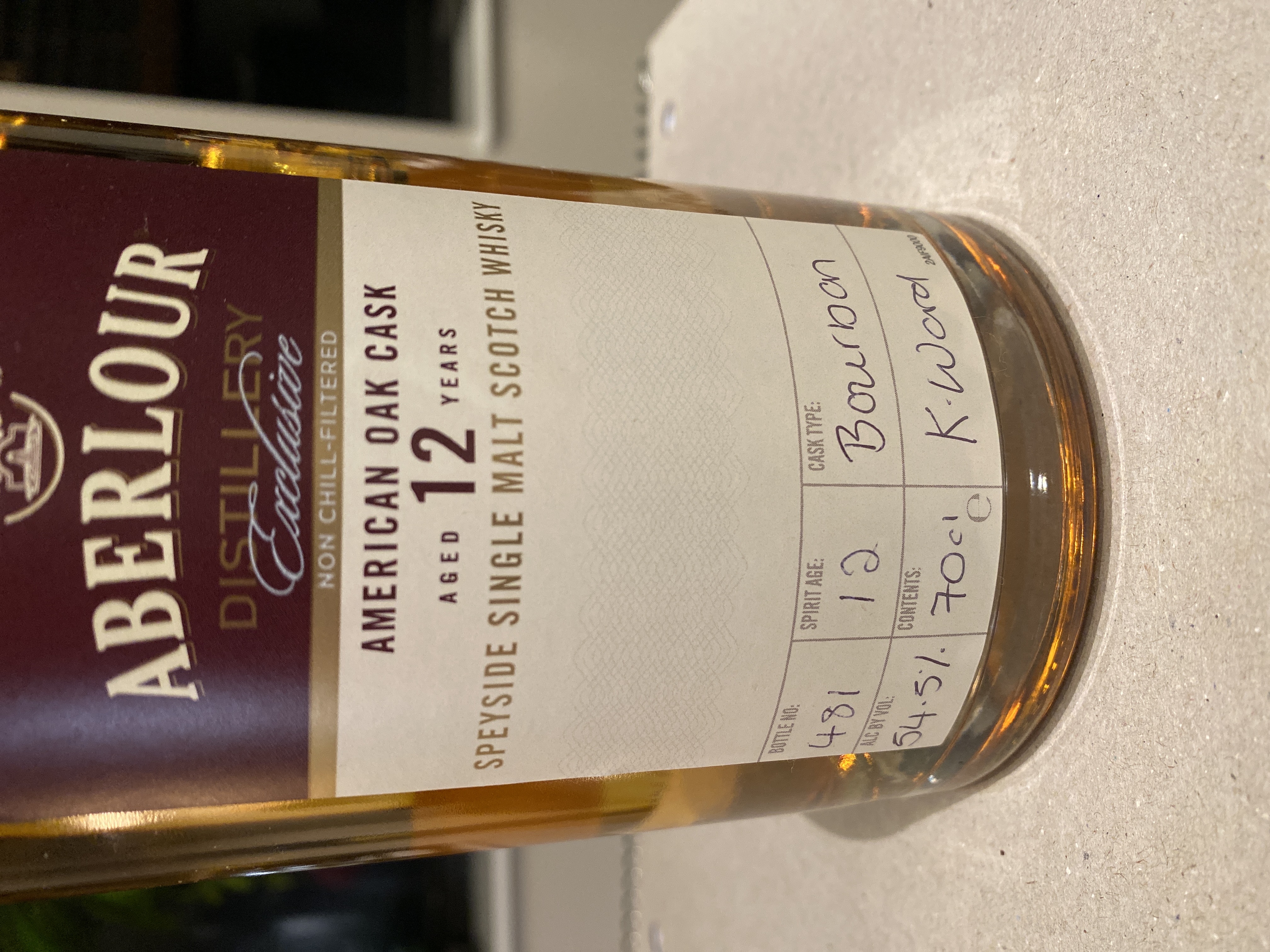 Aberlour Distillery Exclusive 12 Year