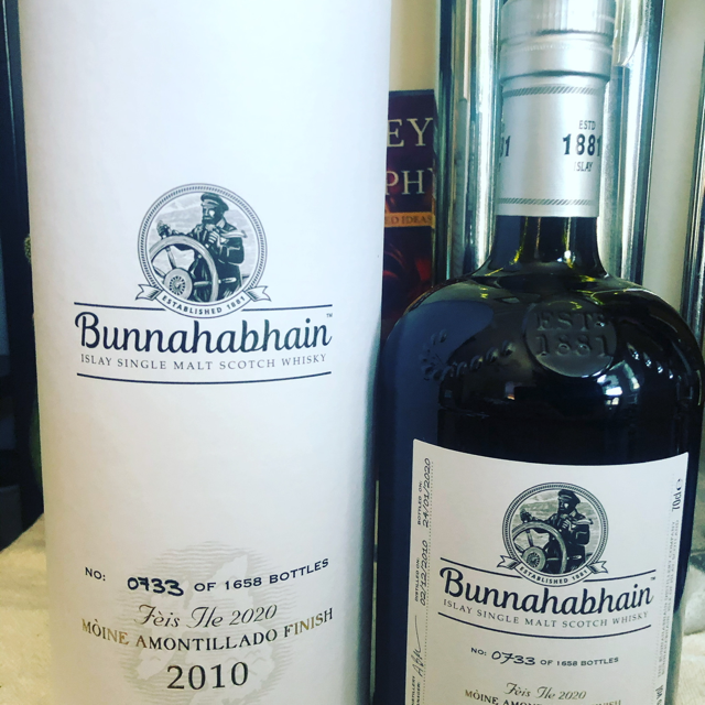 Bunnahabhain Moine Amontillado Finish (Fèis Ìle 2020)