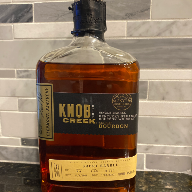 Knob creek single barrel short barrel