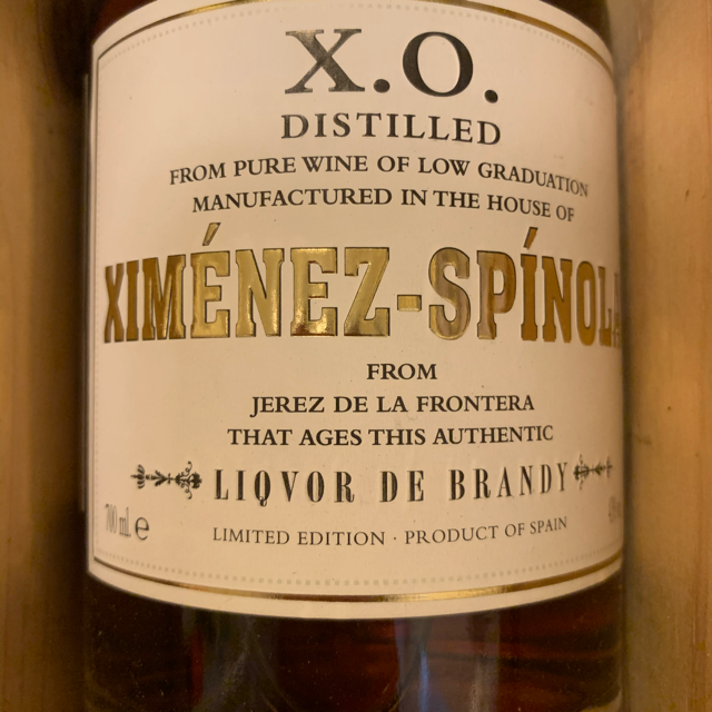 Ximenez Spinola vintage 1948 X.O.