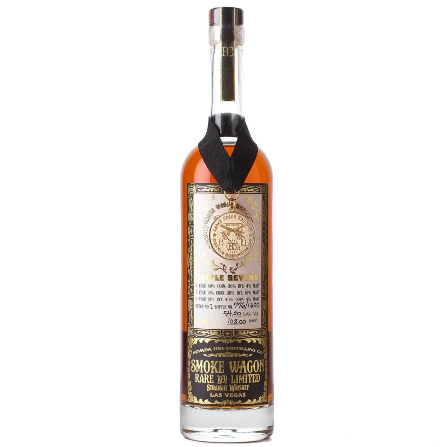 Smoke Wagon Rare and Limited Triple Sevens Blended Whiskey - Batch 2