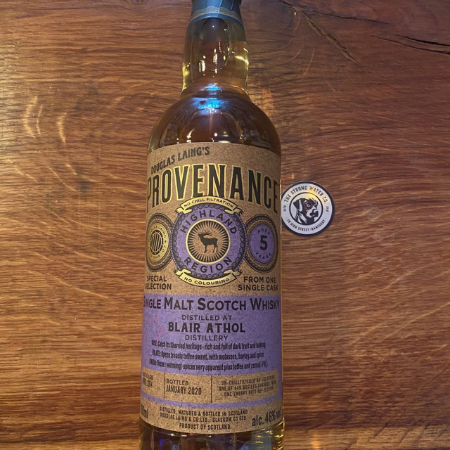 Blair Athol 2014 5 Year Provenance (Douglas Laing)