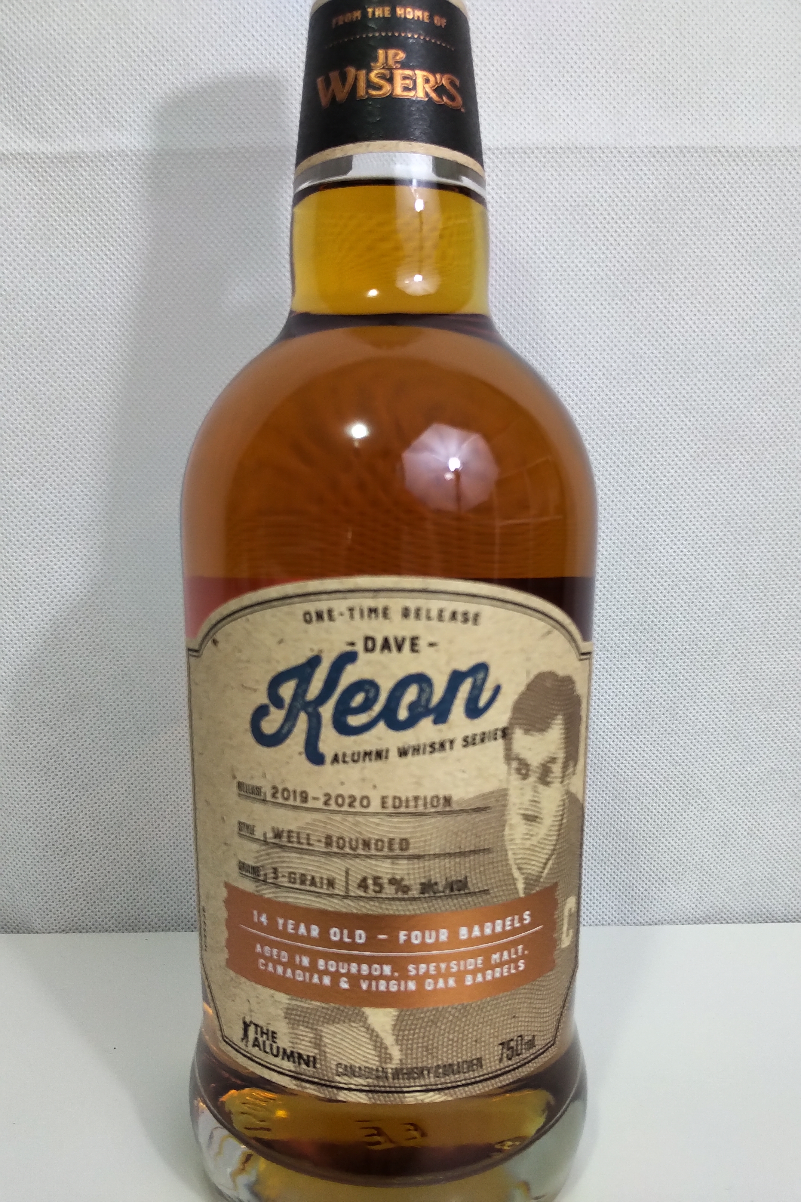 J.P. Wiser's Alumni Whisky Series Dave Keon