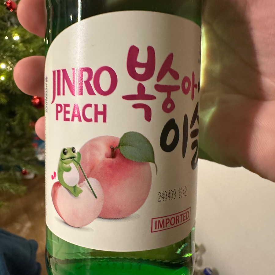 Jinro Chamisul Peach