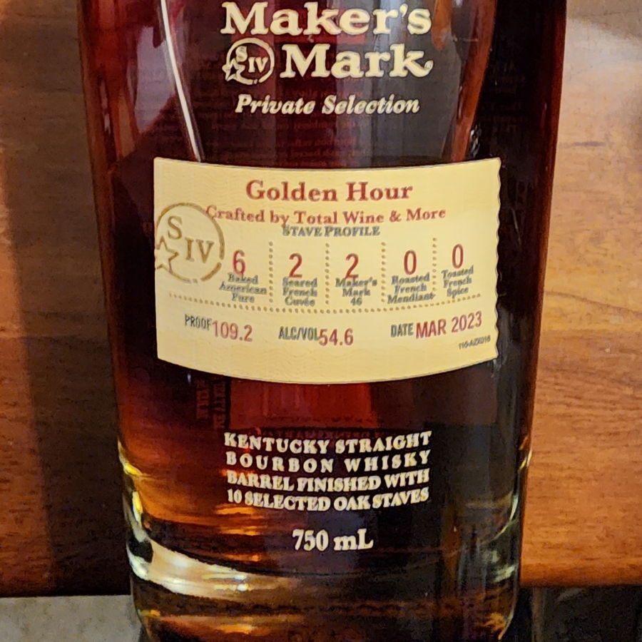 Maker's Mark Private Selection Golden Hour