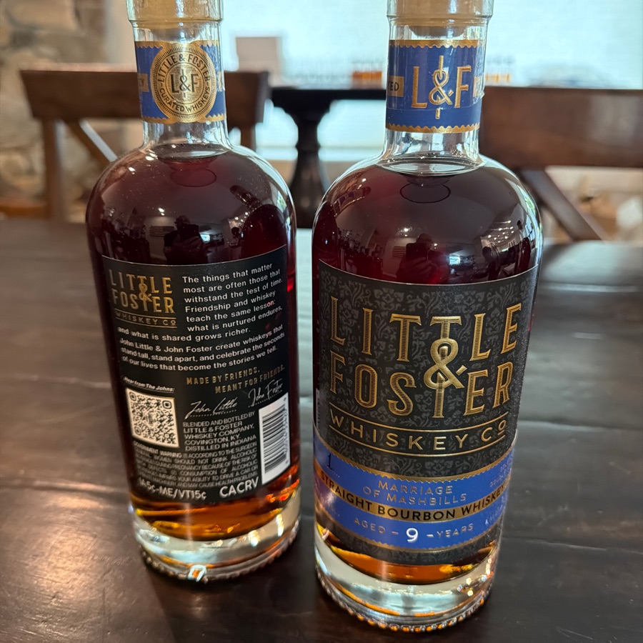 Little & Foster Marriage of Mashbills Straight Bourbon Whiskey Batch No 1