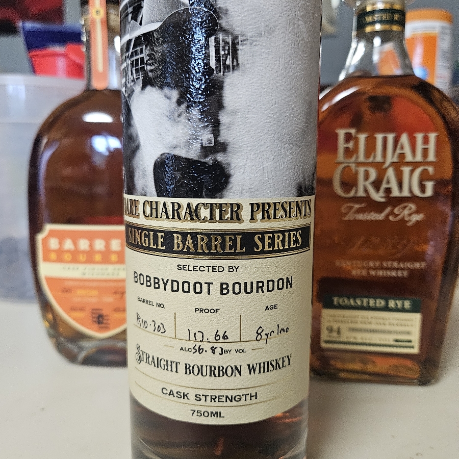 Rare Character single barrel series Bobbydoot Bourdon Rio 303