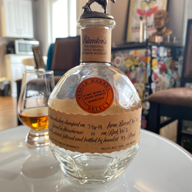 Blanton's Single Barrel Select Fine Wine & Good Spirits Barrel #45
