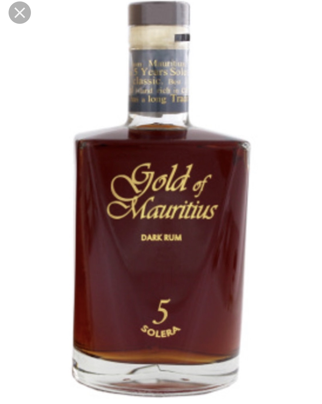 Gold of Mauritius Solera 5 Dark Rum